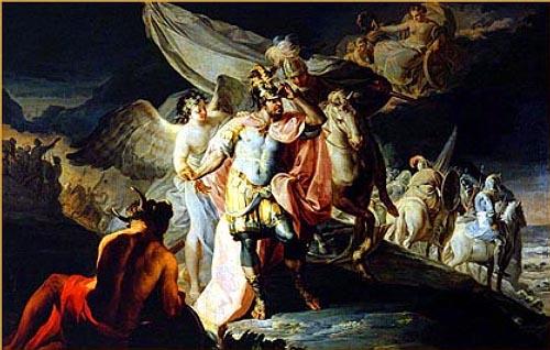 Francisco de Goya Anibal vencedor contempla Italia desde los Alpes Germany oil painting art